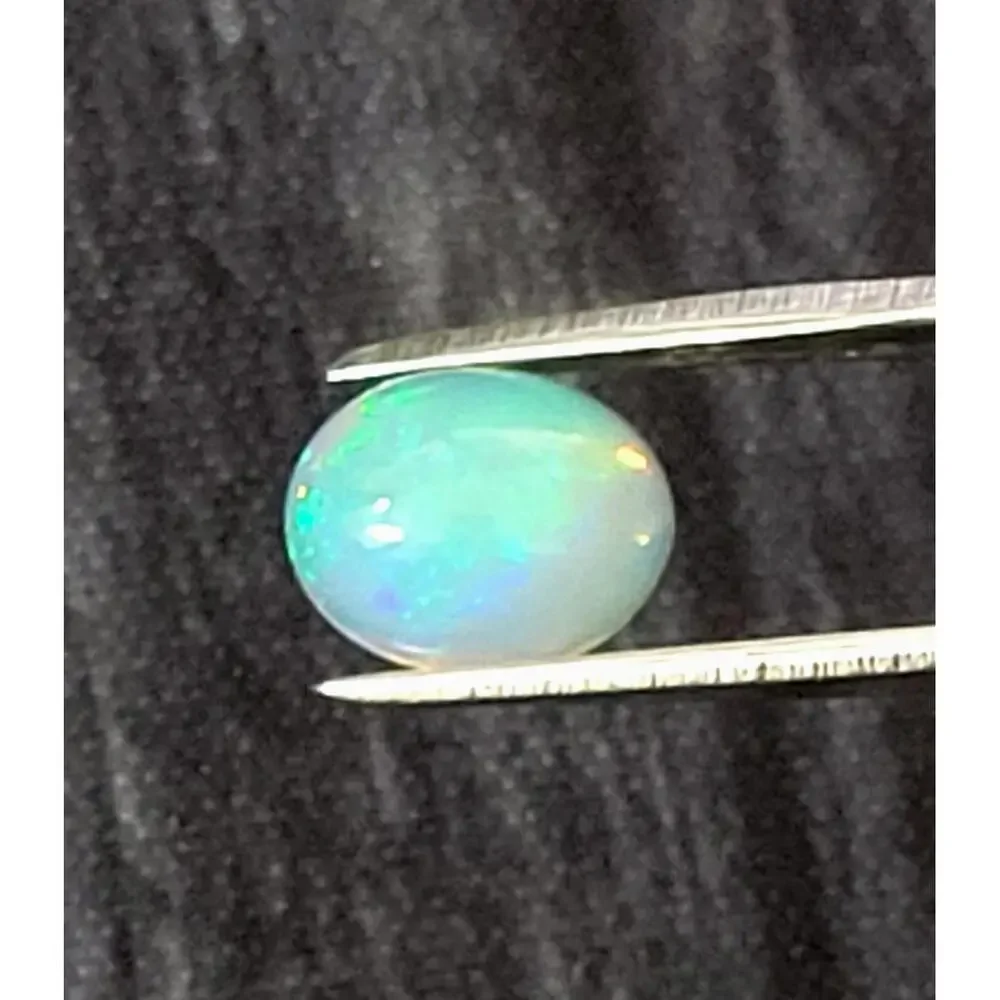 Certified Natural Opal 1.59cts‎ Cabochon Fire Brilliant Color